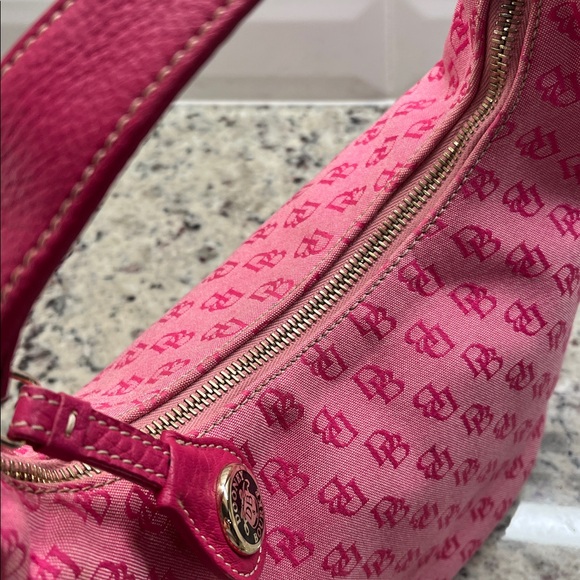 Dooney & Bourke Vintage Signature Small Hobo Bag EUC - Picture 8 of 13
